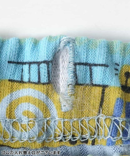 動感車輛圖案開衩睡衣