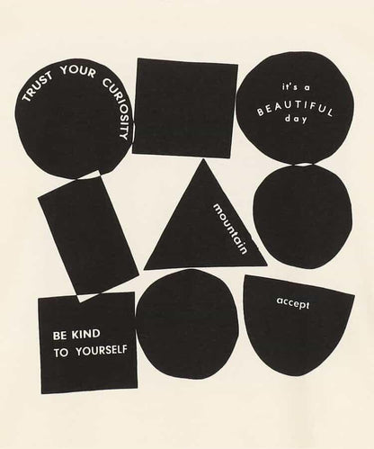 【連衣裙】【媽媽】3款圖案印花寬鬆短袖T恤