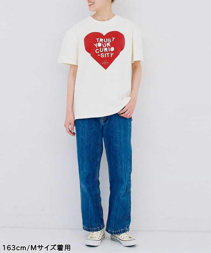 【連衣裙】【媽媽】3款圖案印花寬鬆短袖T恤