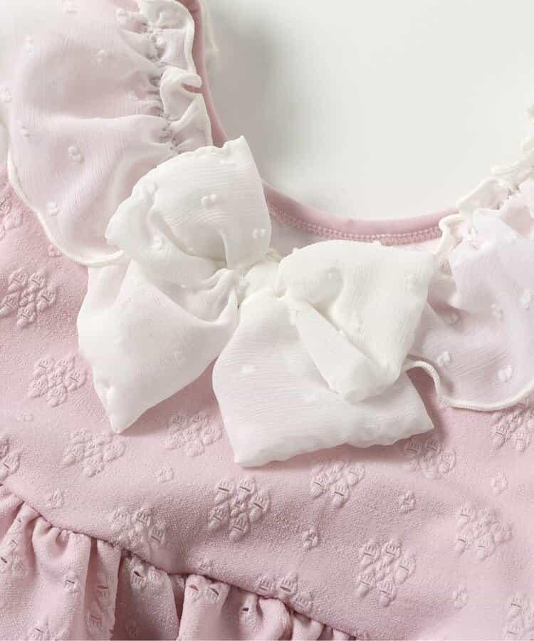 後蝴蝶結蕾絲連衣裙泳裝