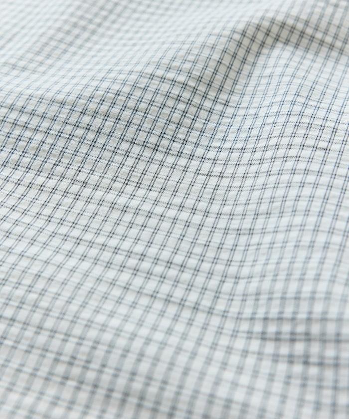 Relax Fit 舒適版型 常規領 短袖 格子襯衫