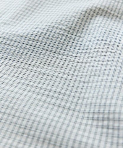 Relax Fit 舒適版型 常規領 短袖 格子襯衫