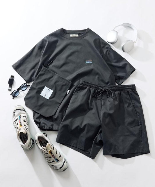 AiRide/空中騎行 可摺疊套裝 / 圓領套頭衫 / 短褲