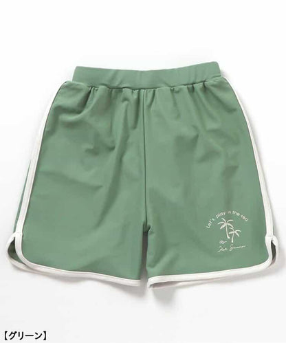 恐龍·條紋防曬衣配男士泳褲