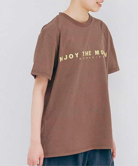 【連衣裙】【媽媽】想要一起購買的簡約logo半袖T恤