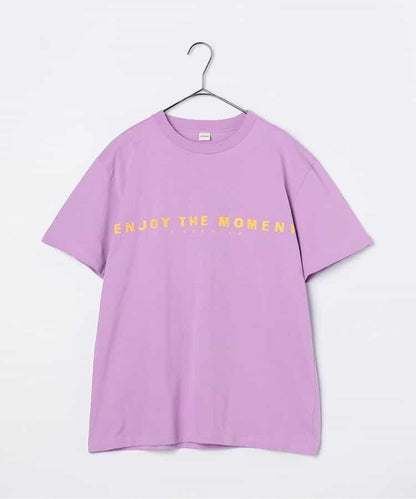 【連衣裙】【媽媽】想要一起購買的簡約logo半袖T恤