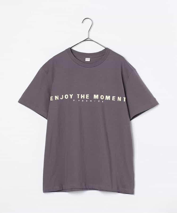 【連衣裙】【媽媽】想要一起購買的簡約logo半袖T恤