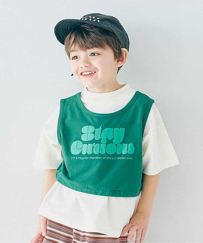 疊穿式背心和T恤套裝