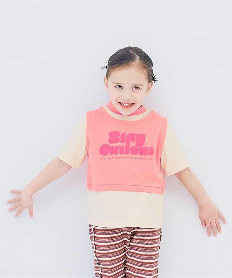 疊穿式背心和T恤套裝