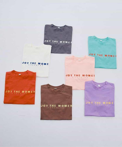 【連衣裙】【媽媽】想要一起購買的簡約logo半袖T恤