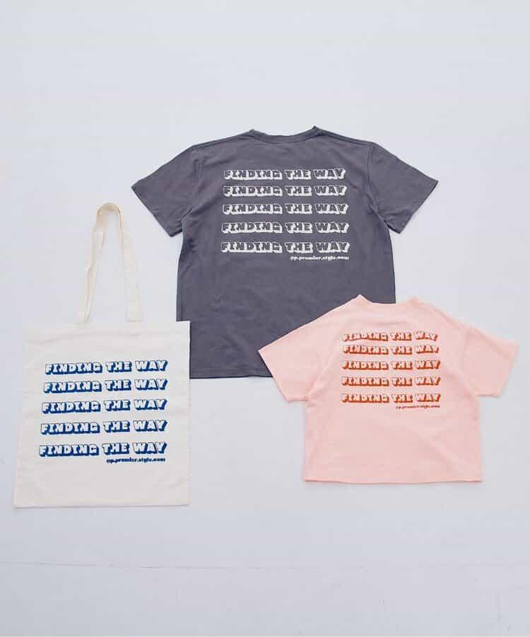 【連衣裙】【媽媽】想要一起購買的簡約logo半袖T恤