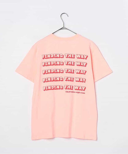 【連衣裙】【媽媽】想要一起購買的簡約logo半袖T恤