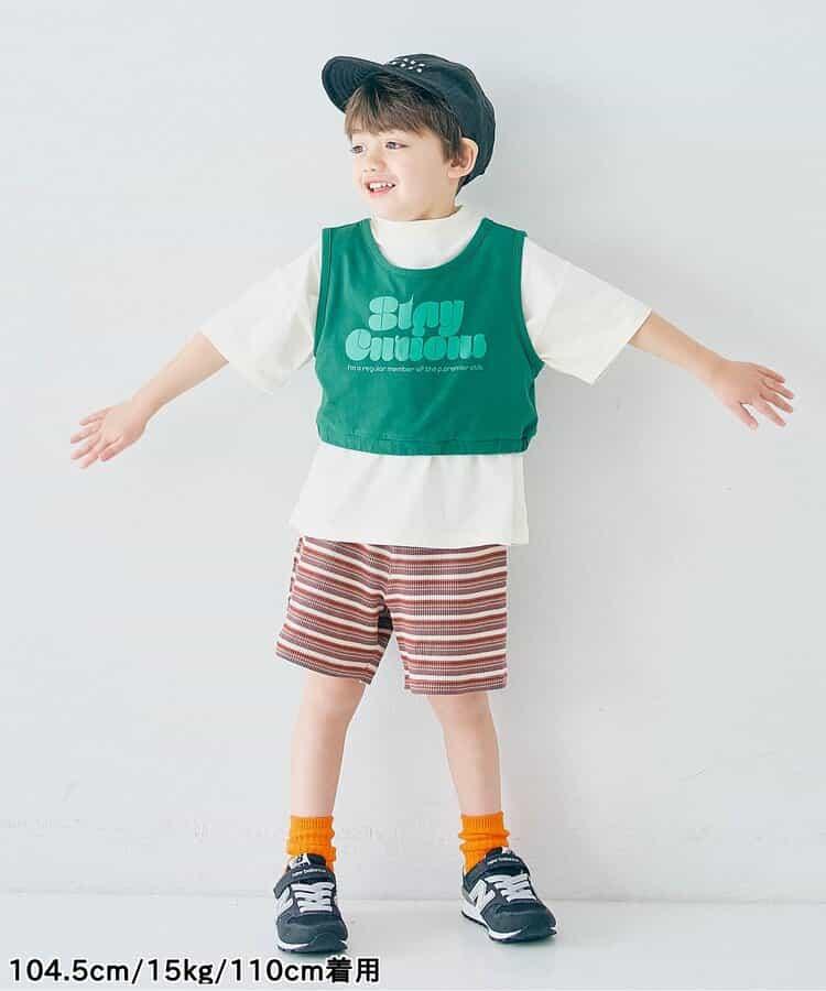 疊穿式背心和T恤套裝