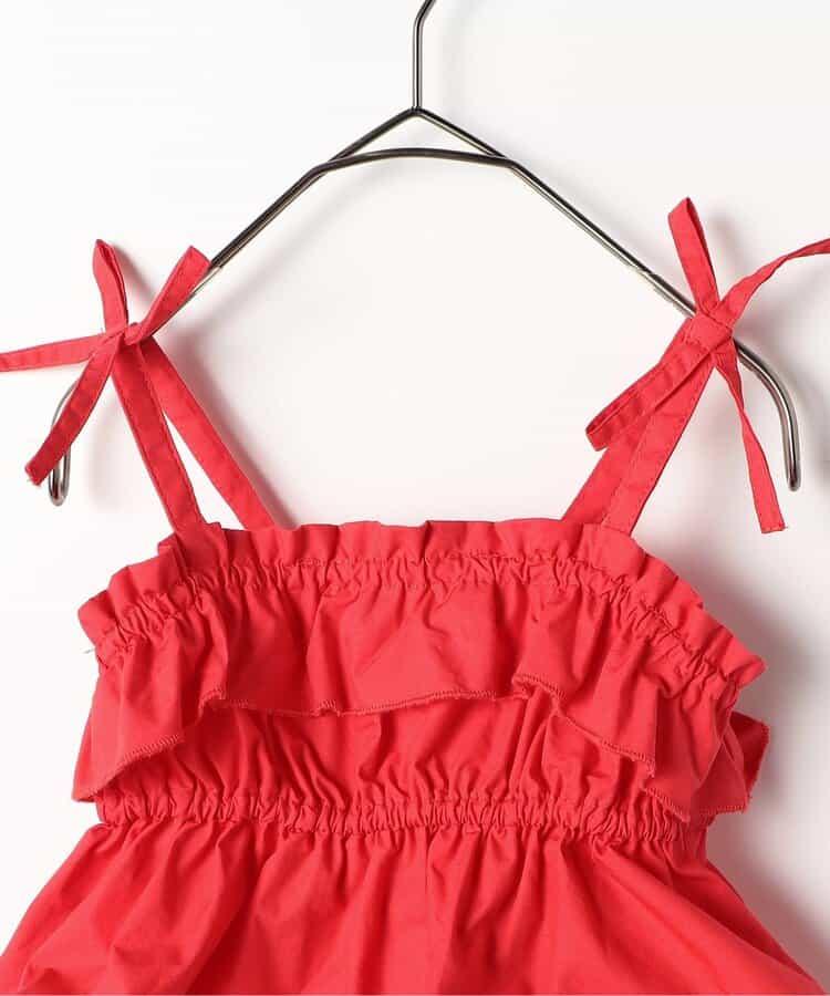 荷葉邊背心＆上衣套裝