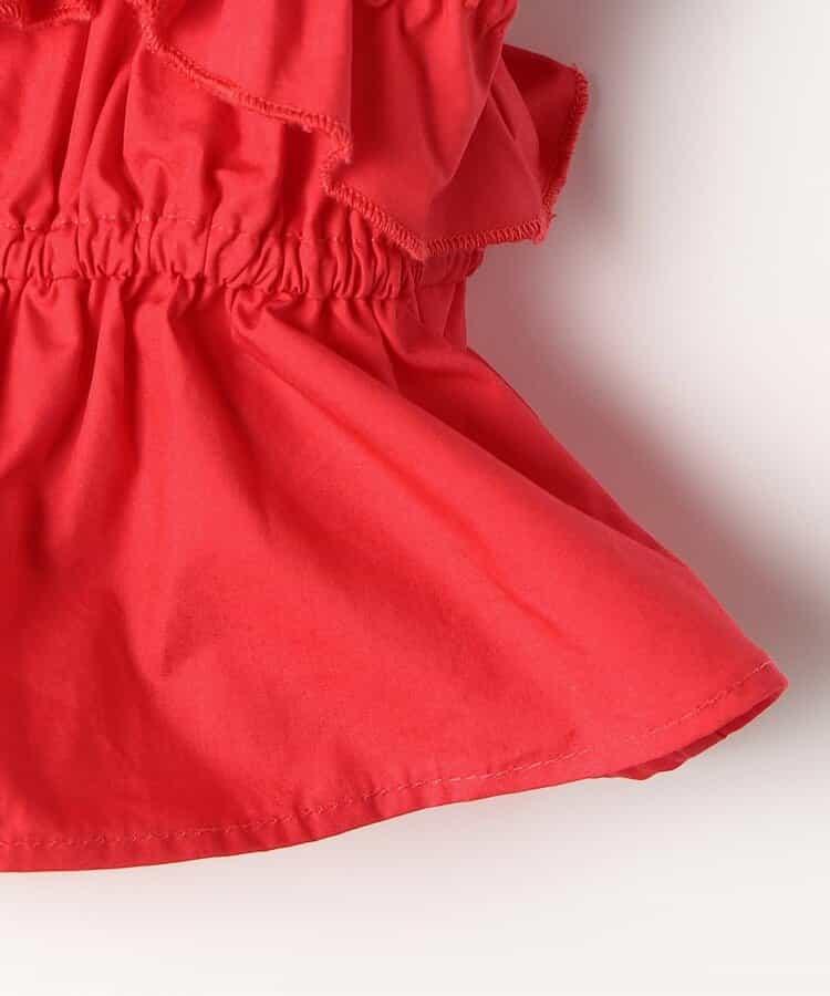 荷葉邊背心＆上衣套裝