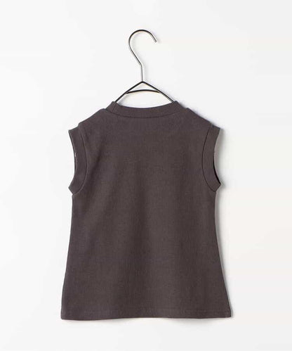 荷葉邊背心＆上衣套裝