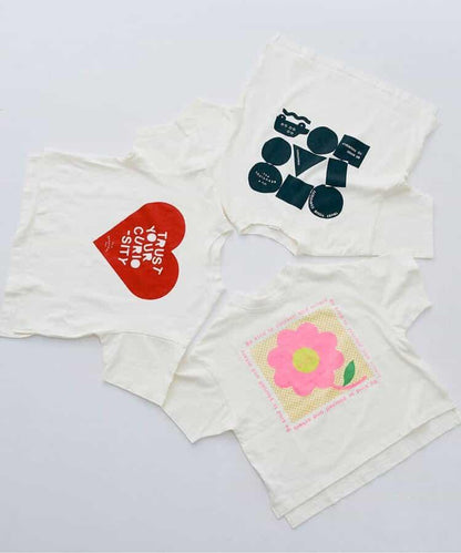 【鏈接】3款圖案印花寬鬆短袖T恤