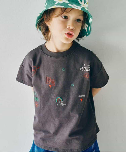 2款刺繡短袖T恤