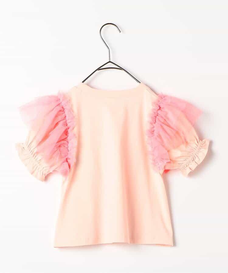 【連衣裙】蓬鬆荷葉邊泡泡袖T恤