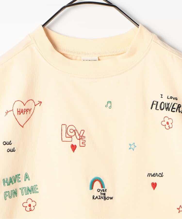 2款刺繡短袖T恤