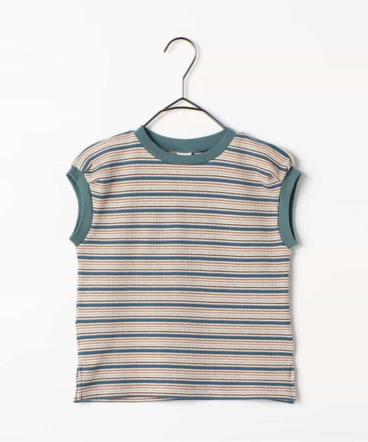 【鏈接】多色條紋格子針織上衣_套裝搭配款