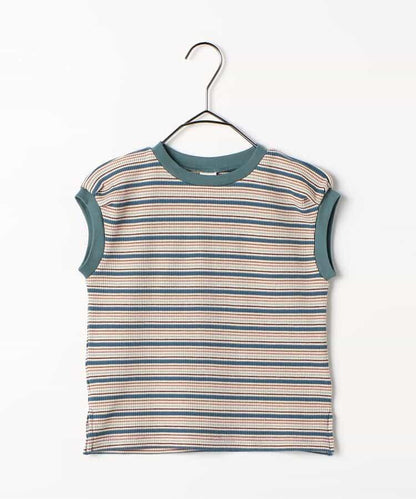 【鏈接】多色條紋格子針織上衣_套裝搭配款