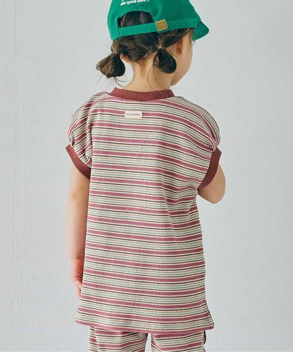 【鏈接】多色條紋格子針織上衣_套裝搭配款