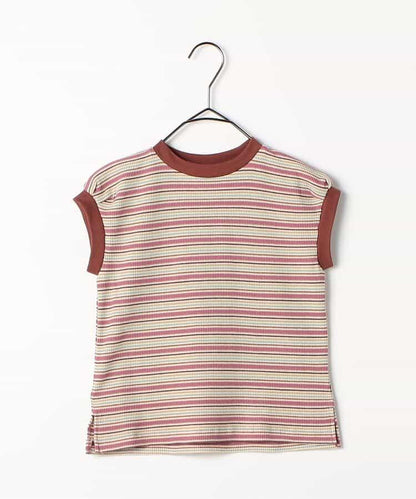 【鏈接】多色條紋格子針織上衣_套裝搭配款