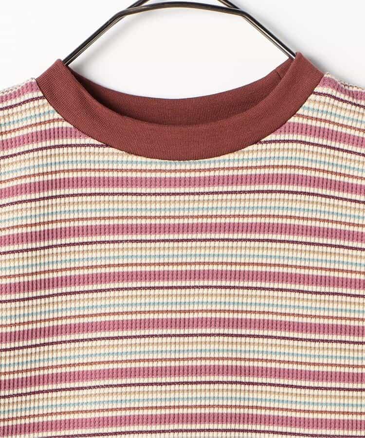 【鏈接】多色條紋格子針織上衣_套裝搭配款