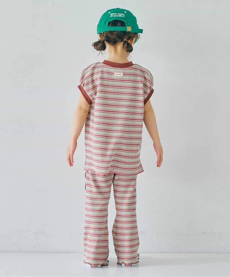 【鏈接】多色條紋格子針織上衣_套裝搭配款