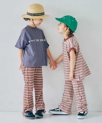 【鏈接】多色條紋格子針織上衣_套裝搭配款