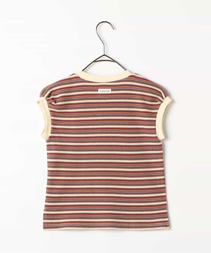 【鏈接】多色條紋格子針織上衣_套裝搭配款