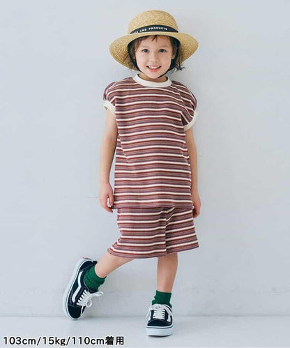 【鏈接】多色條紋格子針織上衣_套裝搭配款