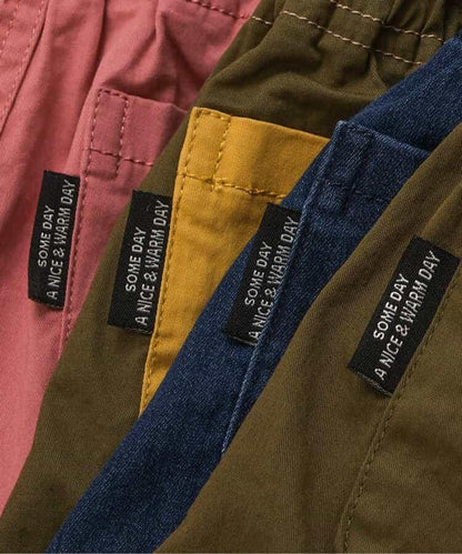 舒適休閒褲 十分褲長