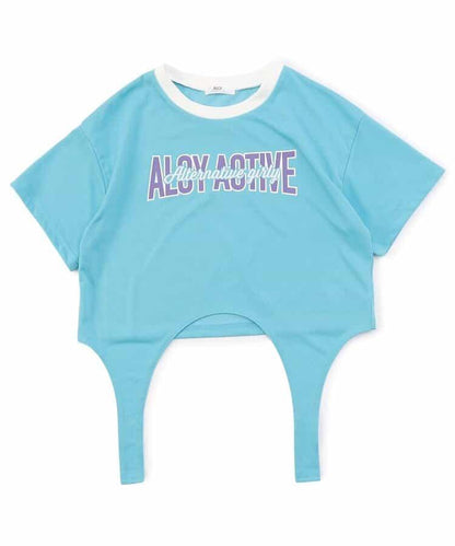 【活力款】【吸水速幹】下襬設計T-shirt