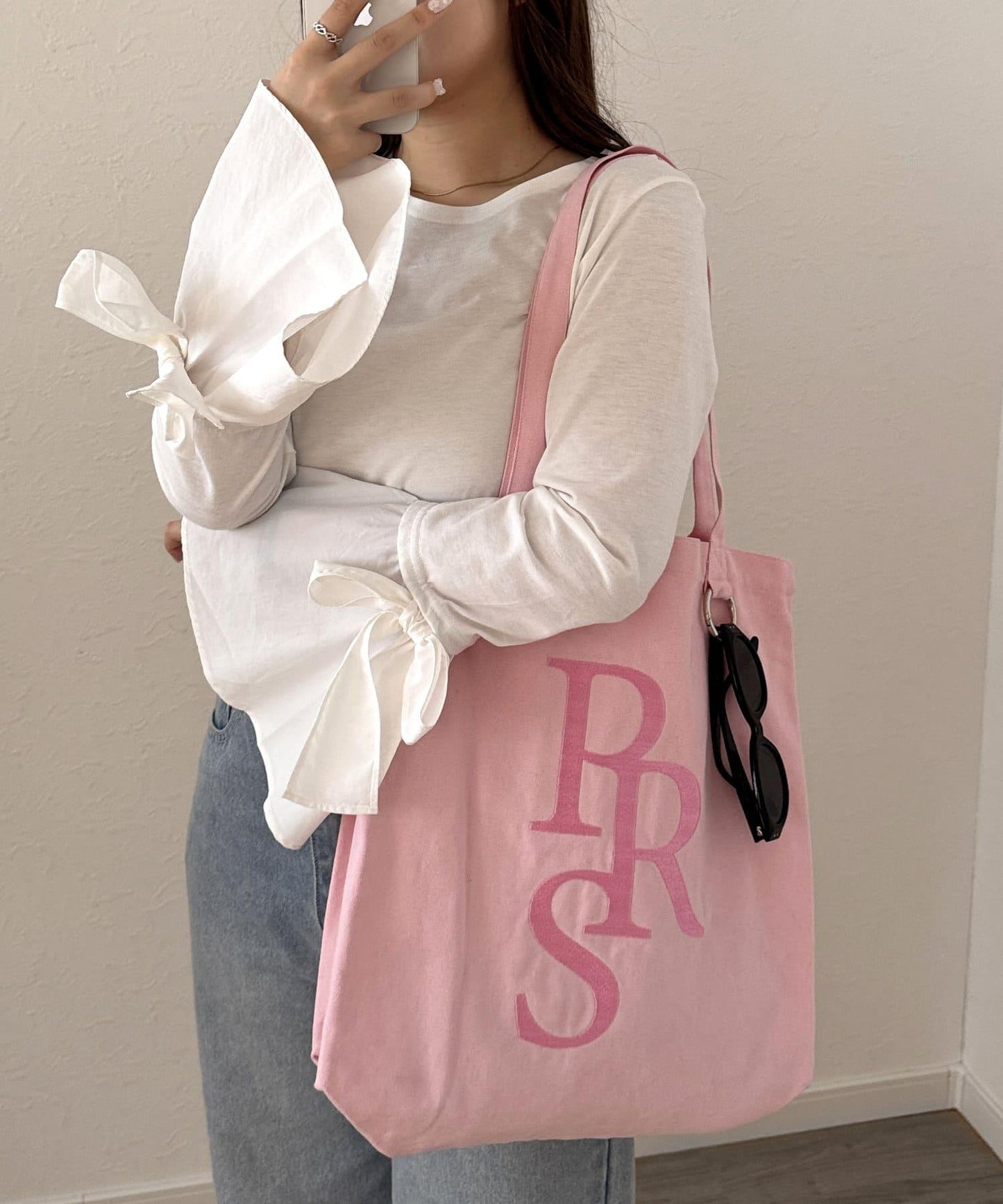 【PRS♥】刺繡標誌手提包