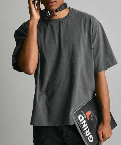 復古標誌短袖T恤