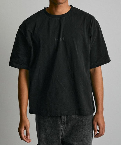 復古標誌短袖T恤