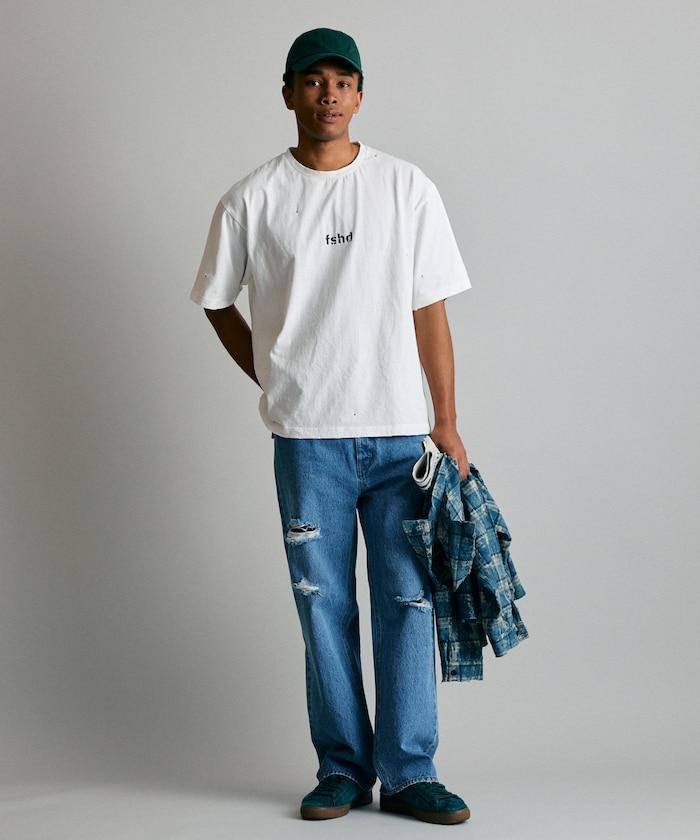 復古標誌短袖T恤