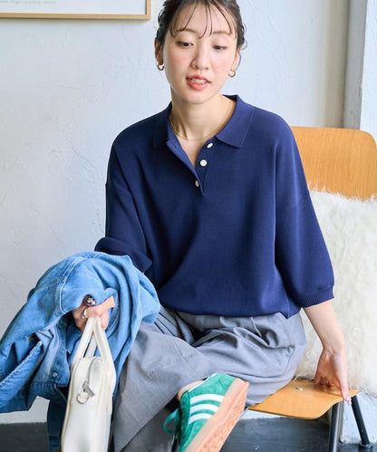夏季針織 短袖 短袖衫
