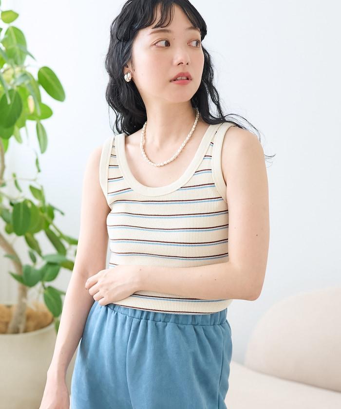 華夫格紋雙面穿背心