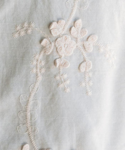 花卉刺繡馬甲