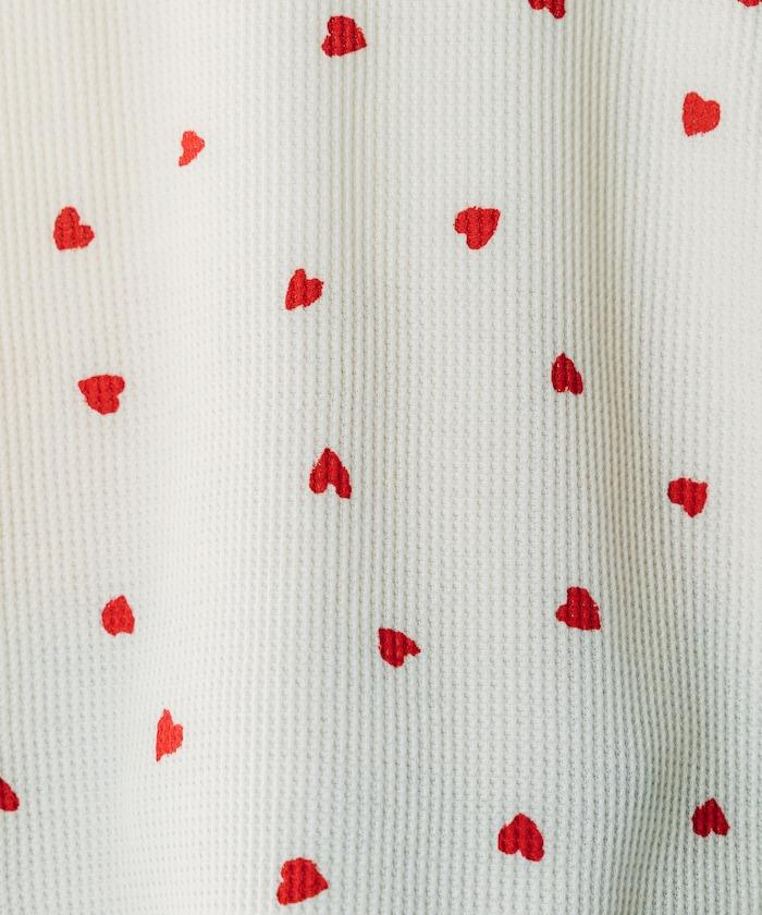 聯名重 心形T恤 純色短褲 室內套裝