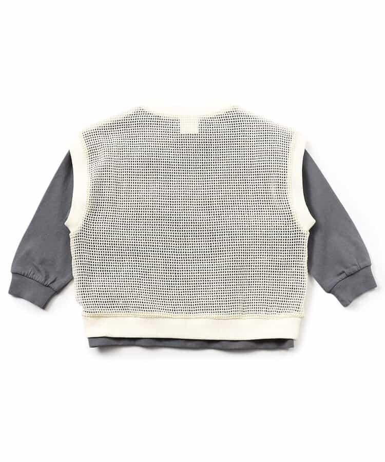 網眼背心2印花襯衫