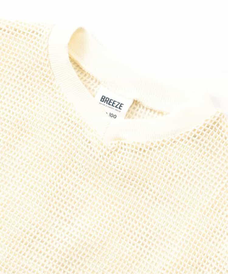 網眼背心2印花襯衫