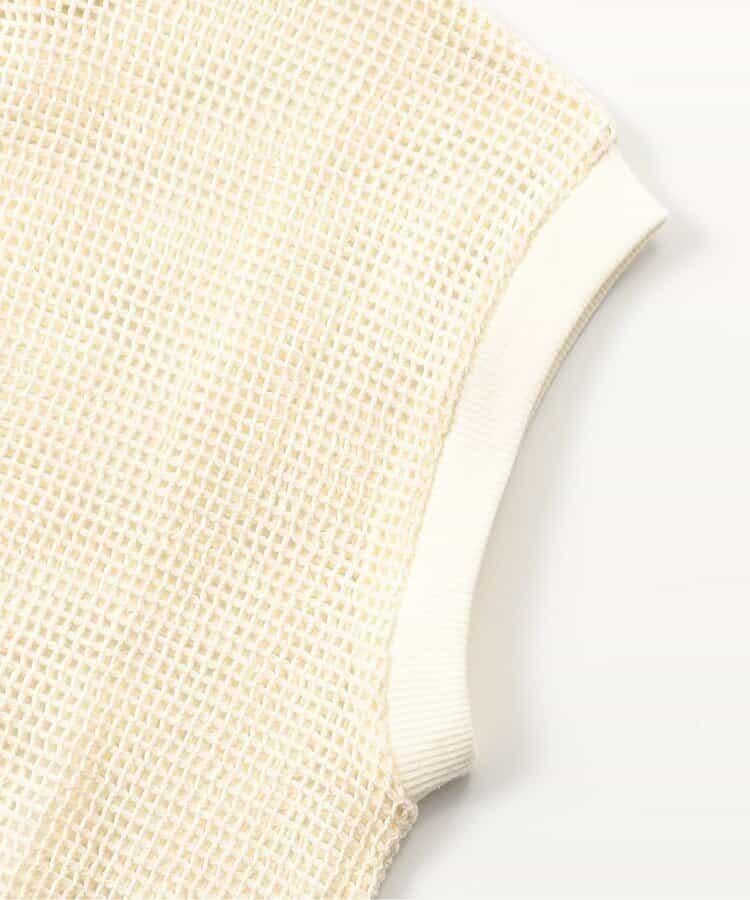 網眼背心2印花襯衫