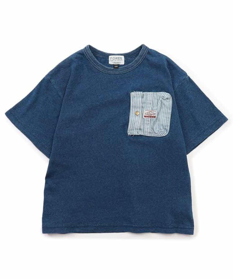 牛仔口袋T恤