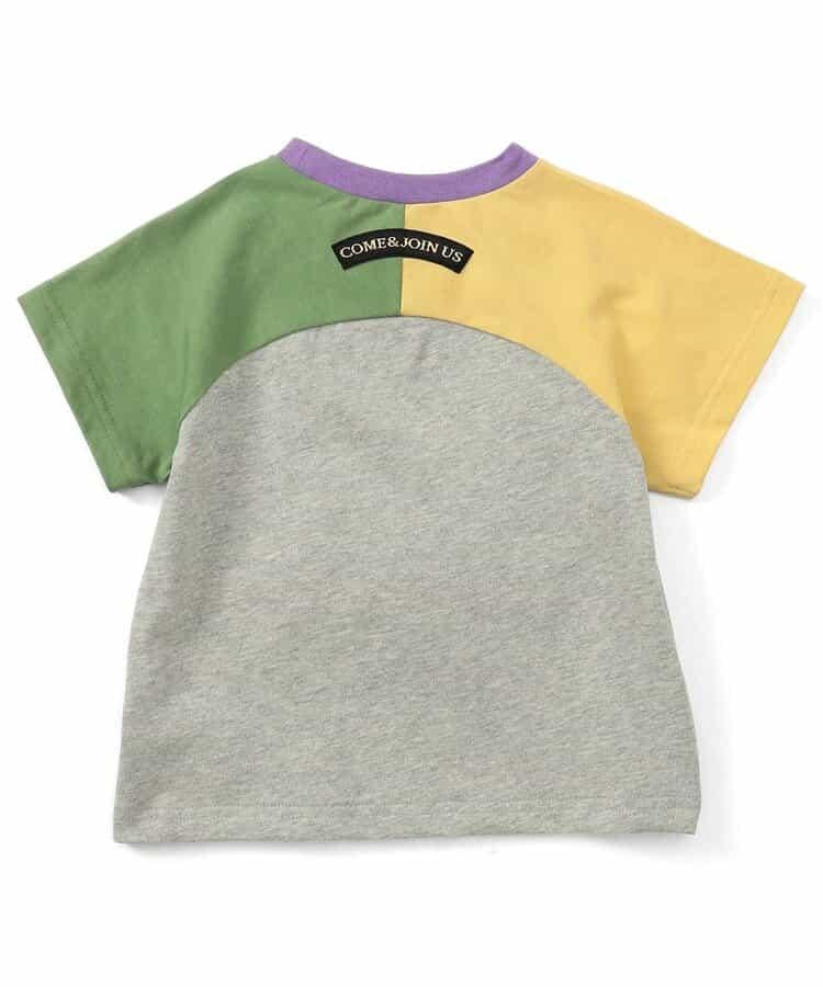 熊和獅子野餐午餐機關印花T恤