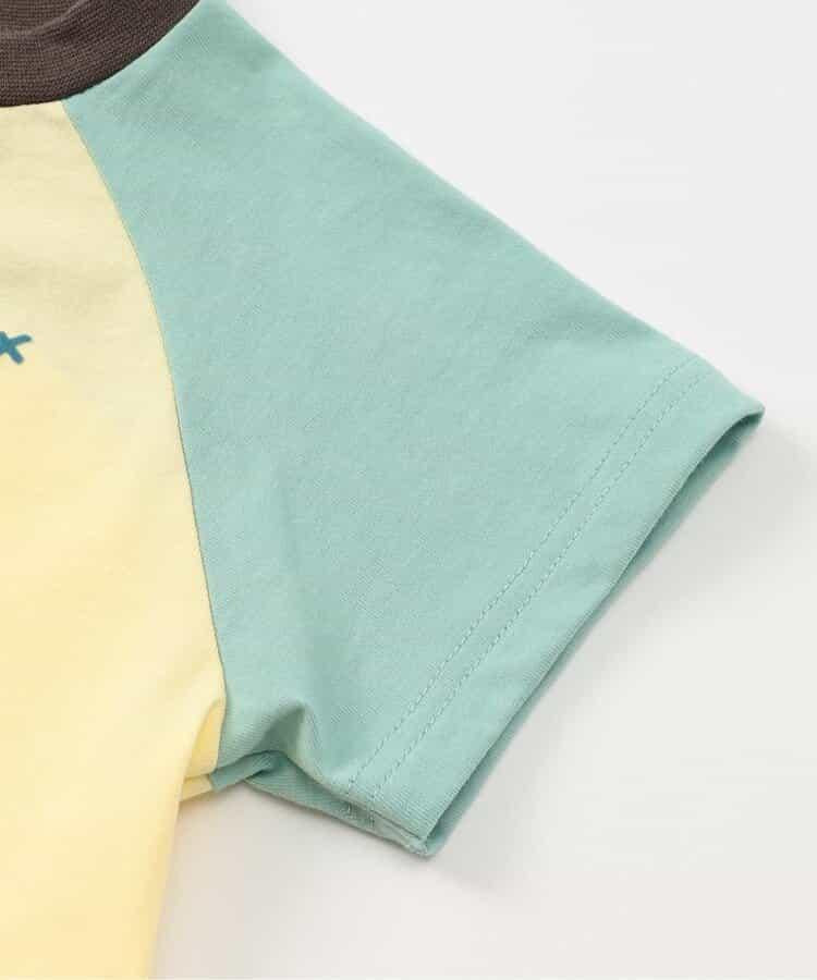 熊和獅子野餐午餐機關印花T恤