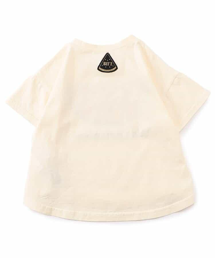 各種水果和蔬菜剪紙印花T恤